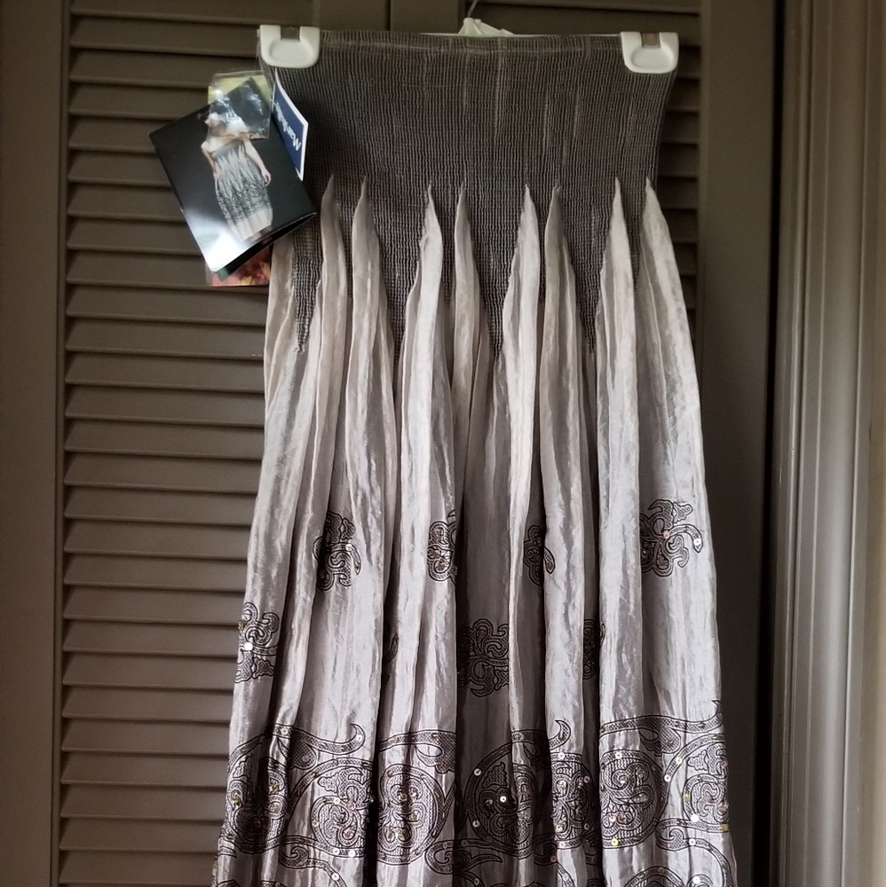 Convertible bandeau dress or skirt
